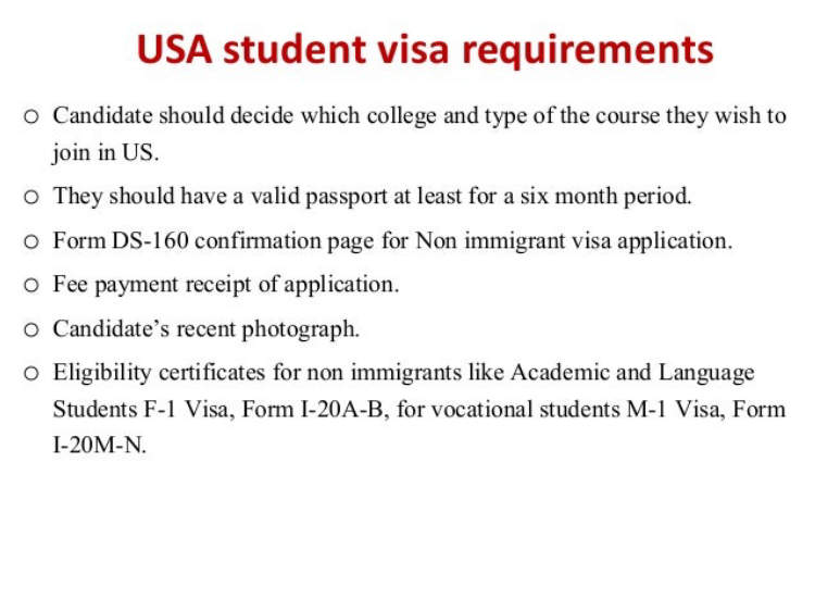 Exploring Student Visa Requirements to Study in the USA